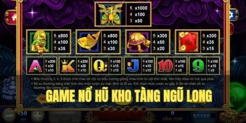 Cơ chế jackpot trong kho tàng ngũ long có gì đặc biệt?