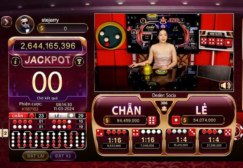 Tìm hiểu xóc đĩa Livestream tại 888to